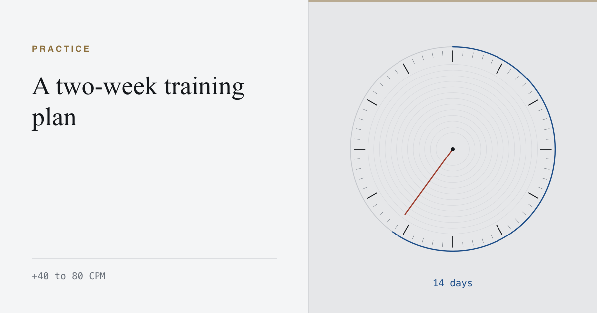 A clicks per minute chronometer dial marked fourteen days